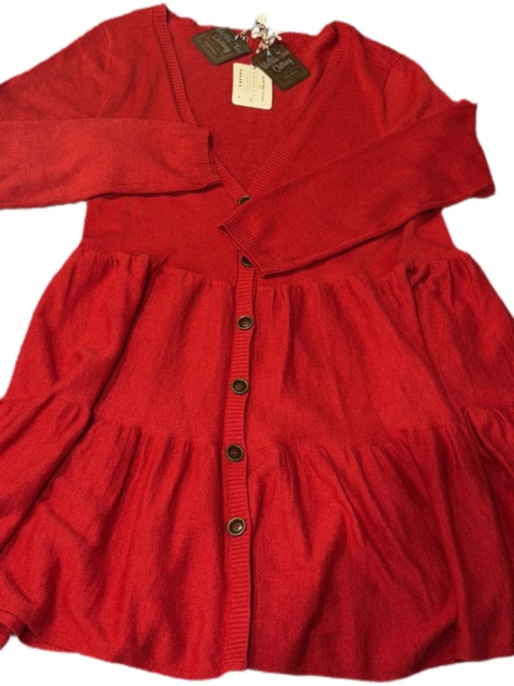 NWT Matilda Jane Love Me Tender Button Front Tiered Cardigan Dress
Medium - Picture 5 of 10